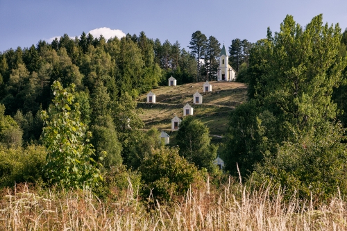 Kalvária zo záhrady 